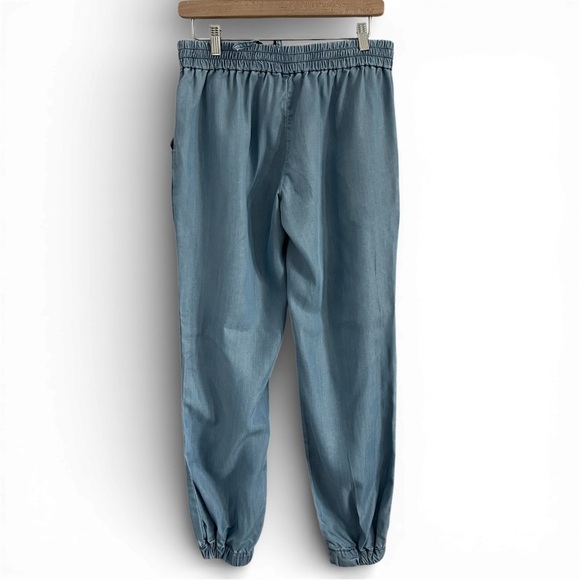 Talula Aritzia Soft Blue Drawstring Jogger Pants Size M - Picture 3 of 3